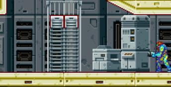 Metroid Fusion GBA Screenshot