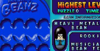 Mighty Beanz Pocket Puzzles GBA Screenshot