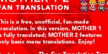 Mother 1 + 2 GBA Screenshot