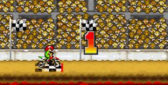Motocross Maniacs Advance GBA Screenshot