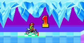 Motocross Maniacs Advance GBA Screenshot