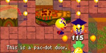 Ms. Pac-Man Maze Madness GBA Screenshot