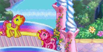 My Little Pony Crystal Princess: The Runaway Rainbow GBA Screenshot