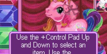 My Little Pony Crystal Princess: The Runaway Rainbow GBA Screenshot