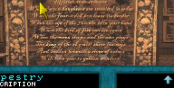 Nancy Drew: Message in a Haunted Mansion GBA Screenshot