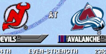 NHL 2002 GBA Screenshot