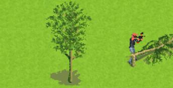 Paintball Splat! & Dodgeball & Big Alley Bowling GBA Screenshot