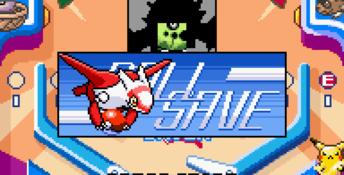 Pokemon Pinball: Ruby and Sapphire GBA Screenshot