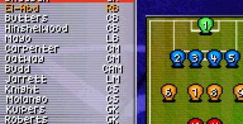 Premier Manager 2005 & 2006 GBA Screenshot