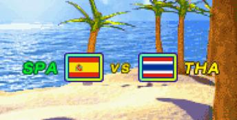 Pro Beach Soccer GBA Screenshot