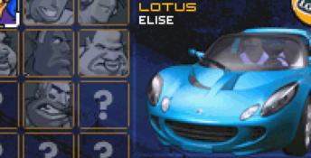 Racing Gears Advance GBA Screenshot
