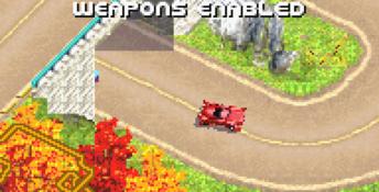 Racing Gears Advance GBA Screenshot
