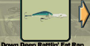 Rapala Pro Fishing GBA Screenshot