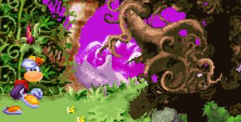 Rayman 10th Anniversary GBA Screenshot