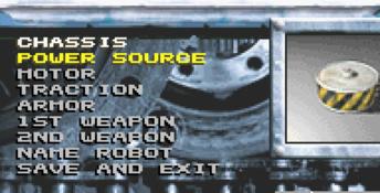 Robot Wars: Advanced Destruction GBA Screenshot