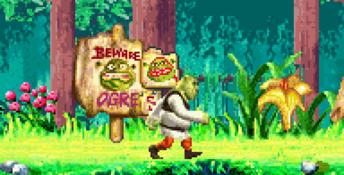 Shark Tale & Shrek 2 GBA Screenshot