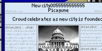 SimCity 2000 GBA Screenshot