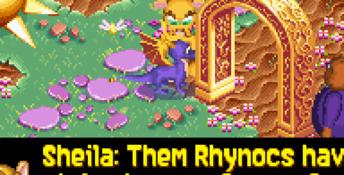 Spyro 2: Season of Flame GBA Screenshot