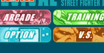 Super Street Fighter II Turbo Revival GBA Screenshot