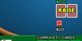 Texas Hold'em Poker GBA Screenshot