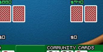 Texas Hold'em Poker GBA Screenshot