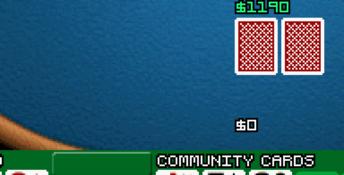 Texas Hold'em Poker GBA Screenshot