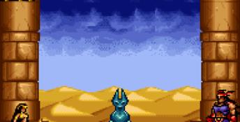 The Scorpion King: Sword of Osiris GBA Screenshot