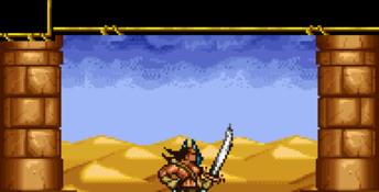 The Scorpion King: Sword of Osiris GBA Screenshot