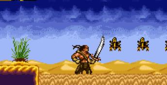 The Scorpion King: Sword of Osiris GBA Screenshot