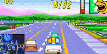 The Simpsons: Road Rage GBA Screenshot