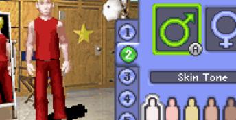 The Sims 2 GBA Screenshot