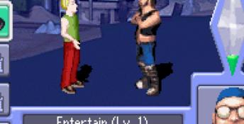 The Sims 2 GBA Screenshot