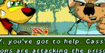 TY the Tasmanian Tiger 2 GBA Screenshot