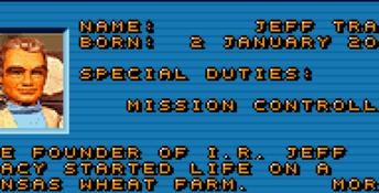 Thunderbirds: International Rescue GBA Screenshot