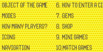 Tweety & The Magic Gems GBA Screenshot
