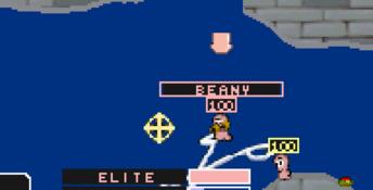 Worms World Party GBA Screenshot