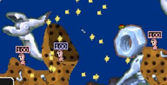 Worms World Party GBA Screenshot
