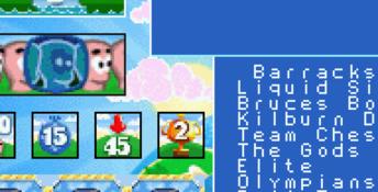 Worms World Party GBA Screenshot