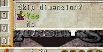Yu-Gi-Oh! Dungeon Dice Monsters GBA Screenshot