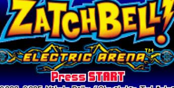 ZatchBell! Electric Arena GBA Screenshot