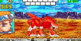 Zoids Cyberdrive GBA Screenshot