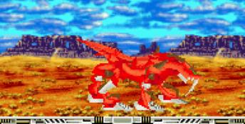 Zoids Cyberdrive GBA Screenshot