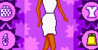 Barbie: Fashion Pack Games GBC Screenshot
