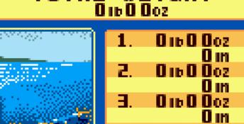 Bass Masters Classic GBC Screenshot