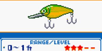Bass Masters Classic GBC Screenshot