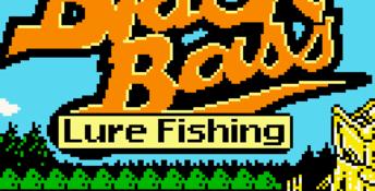 Black Bass Lure Fishing GBC Screenshot
