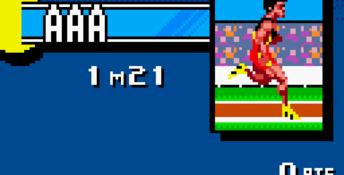 Carl Lewis Athletics 2000 GBC Screenshot