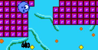 Classic Bubble Bobble GBC Screenshot
