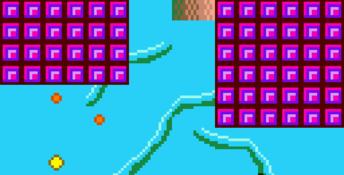 Classic Bubble Bobble GBC Screenshot