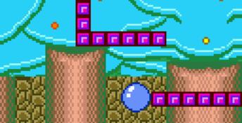 Classic Bubble Bobble GBC Screenshot